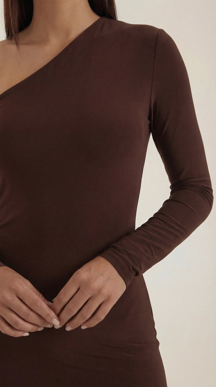 Roberta Long Sleeve Bodycon Maxi Dress