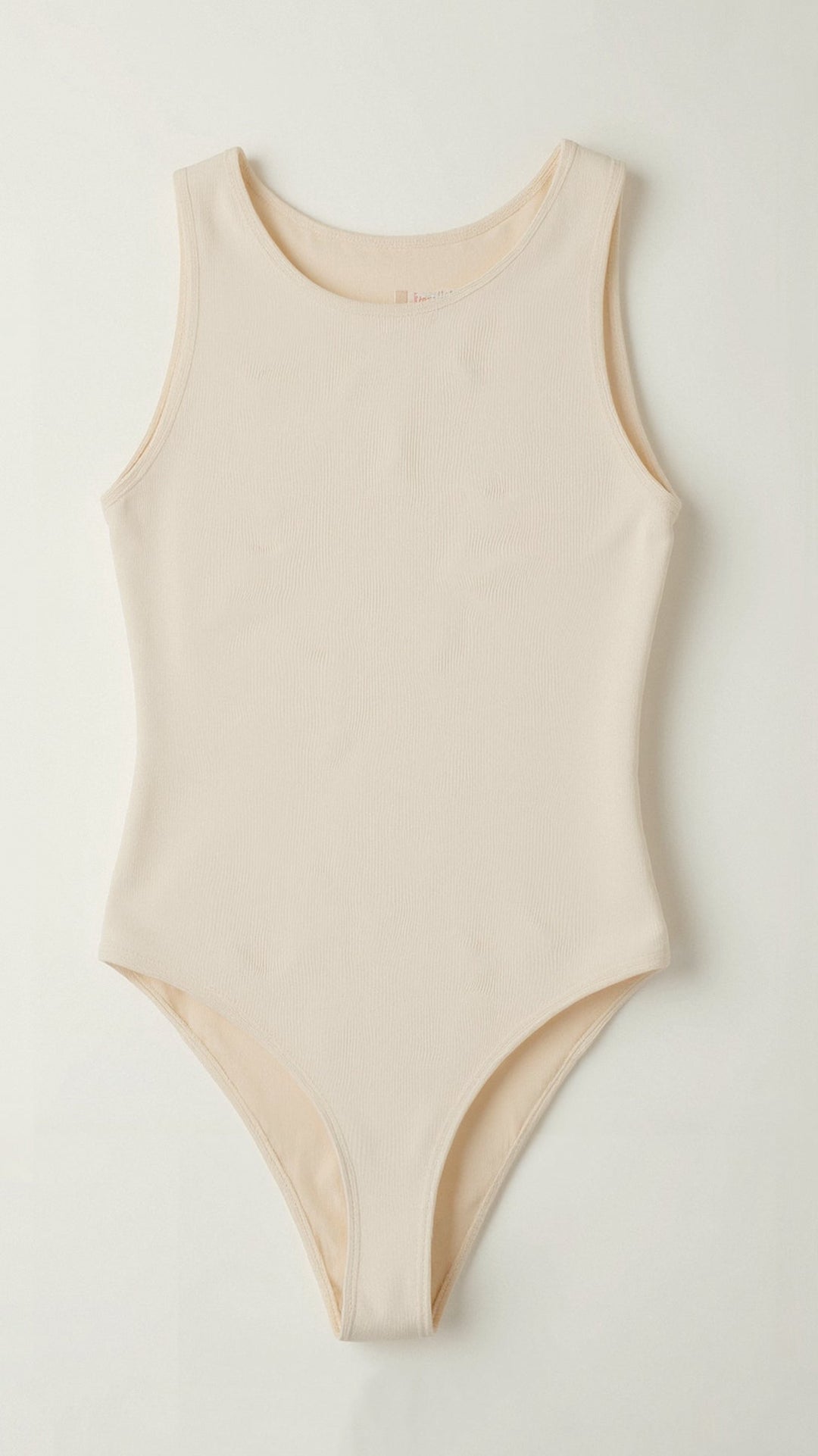 Round Neck Thong Bodysuit