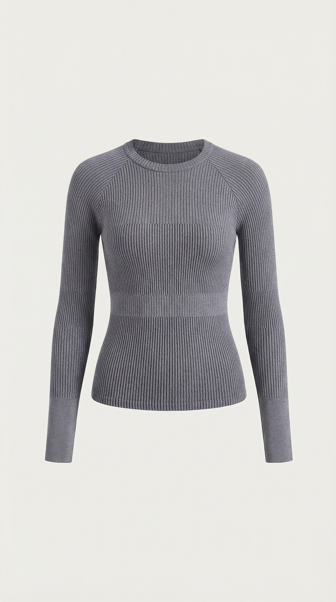 Samantha Ribbed Long-Sleeve Top