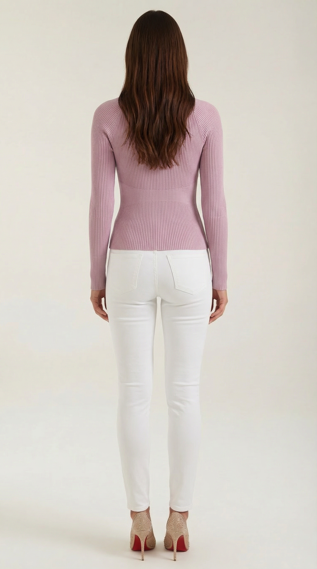 Samantha Ribbed Long-Sleeve Top