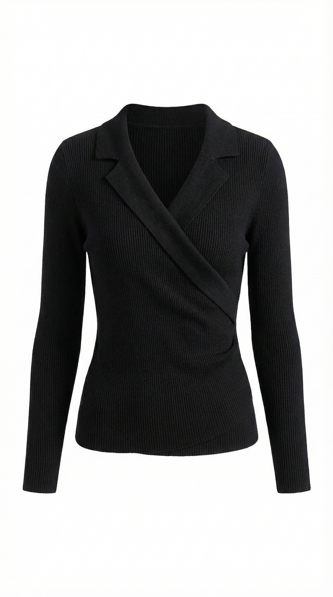 Sara Wrap Knit Sweater