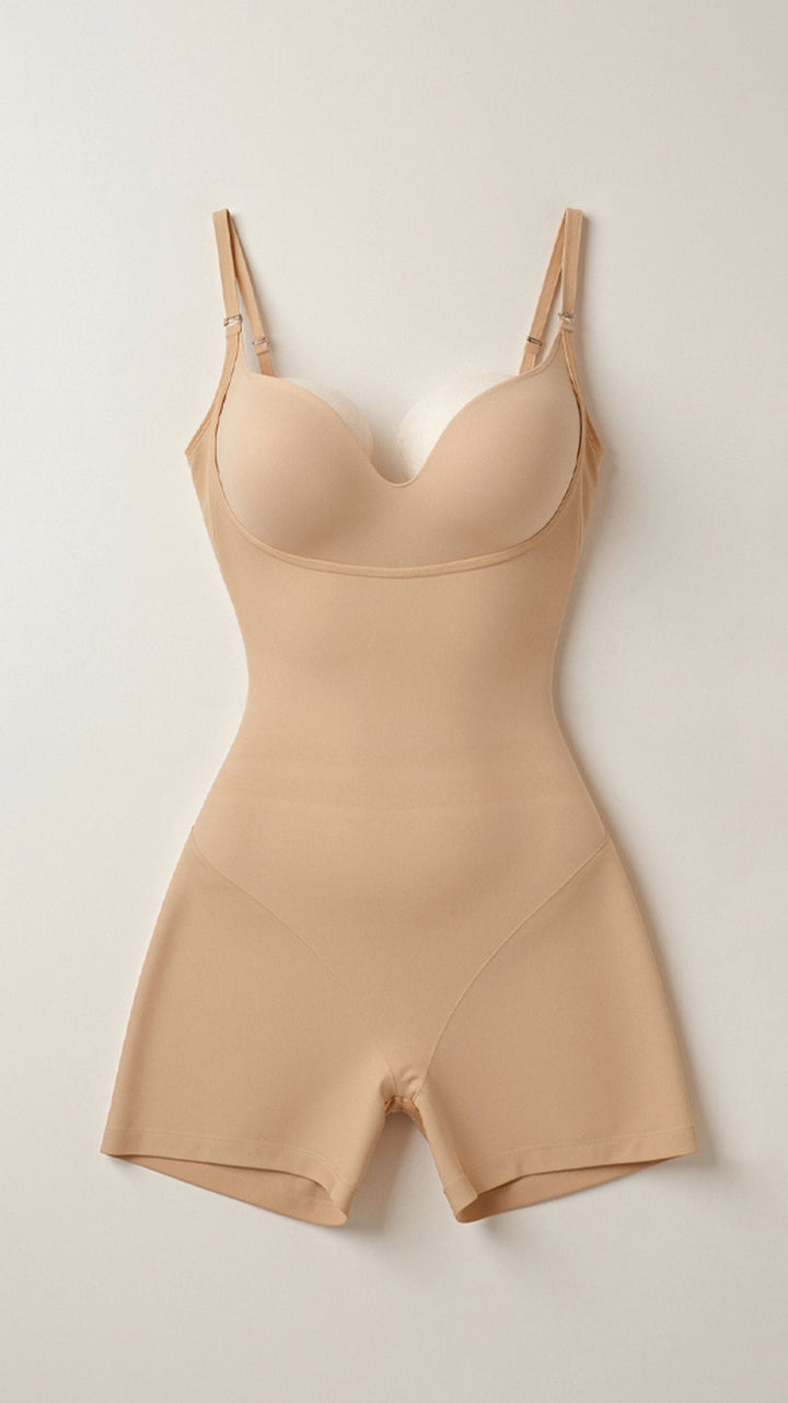 Seamless Butt Lifting Open Bust Bodysuit