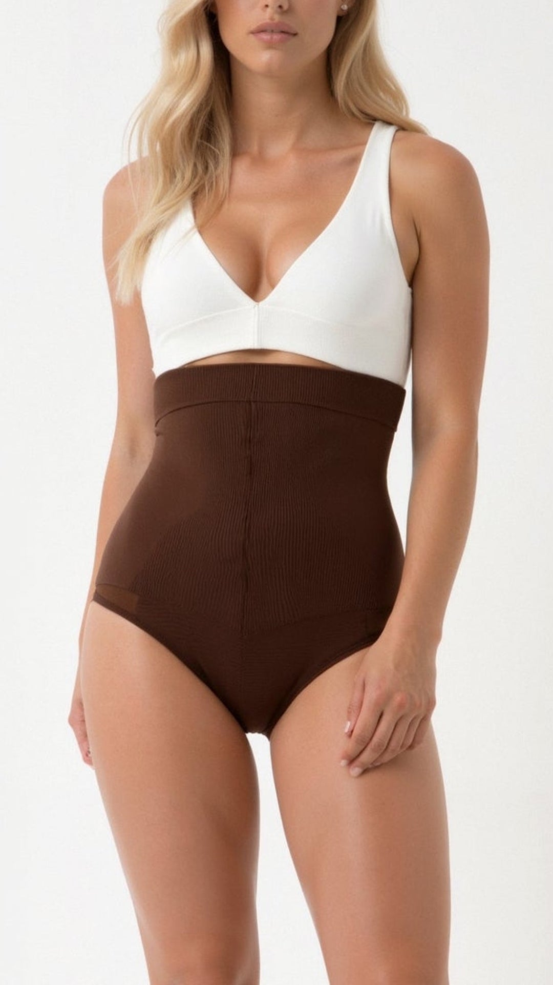 Seamless High-Waisted Briefs