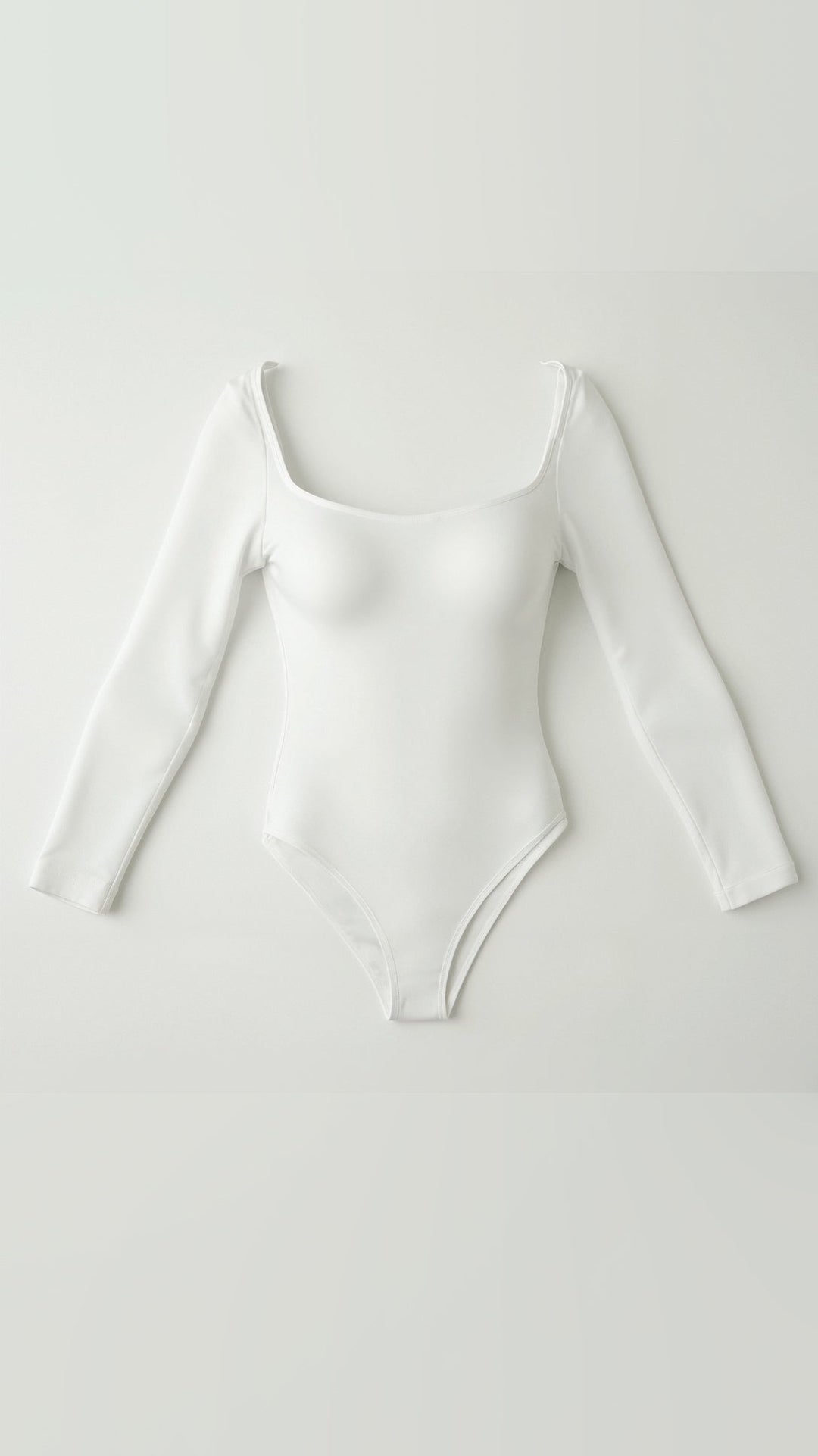 Seamless Long Sleeve Thong Bodysuit