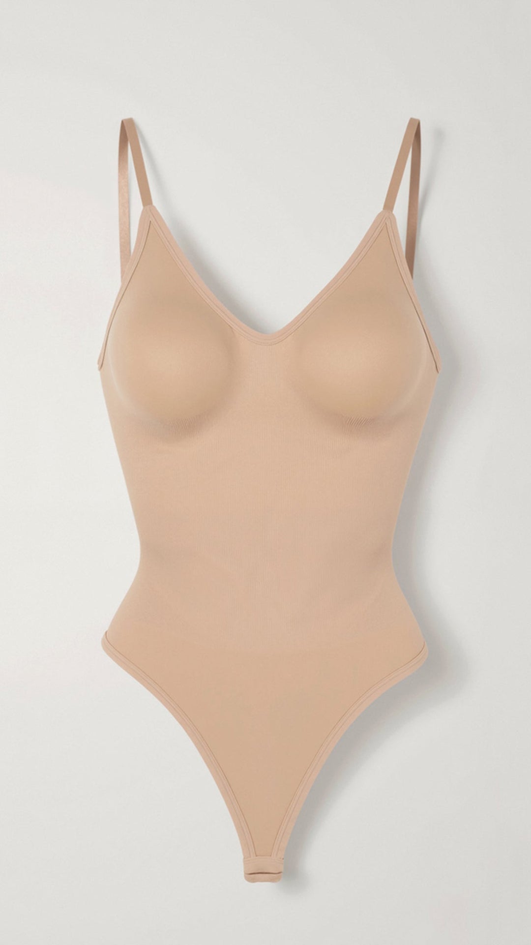 Seamless Low Back Thong Bodysuit