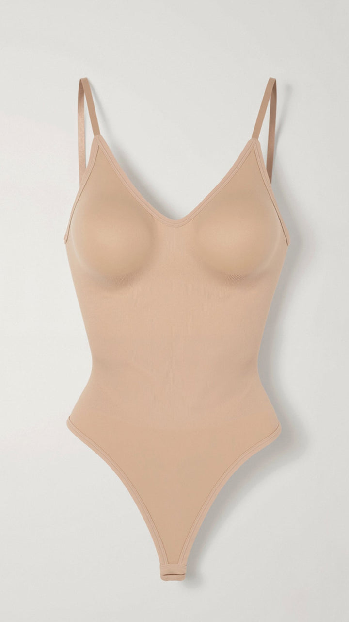 Seamless Low Back Thong Bodysuit