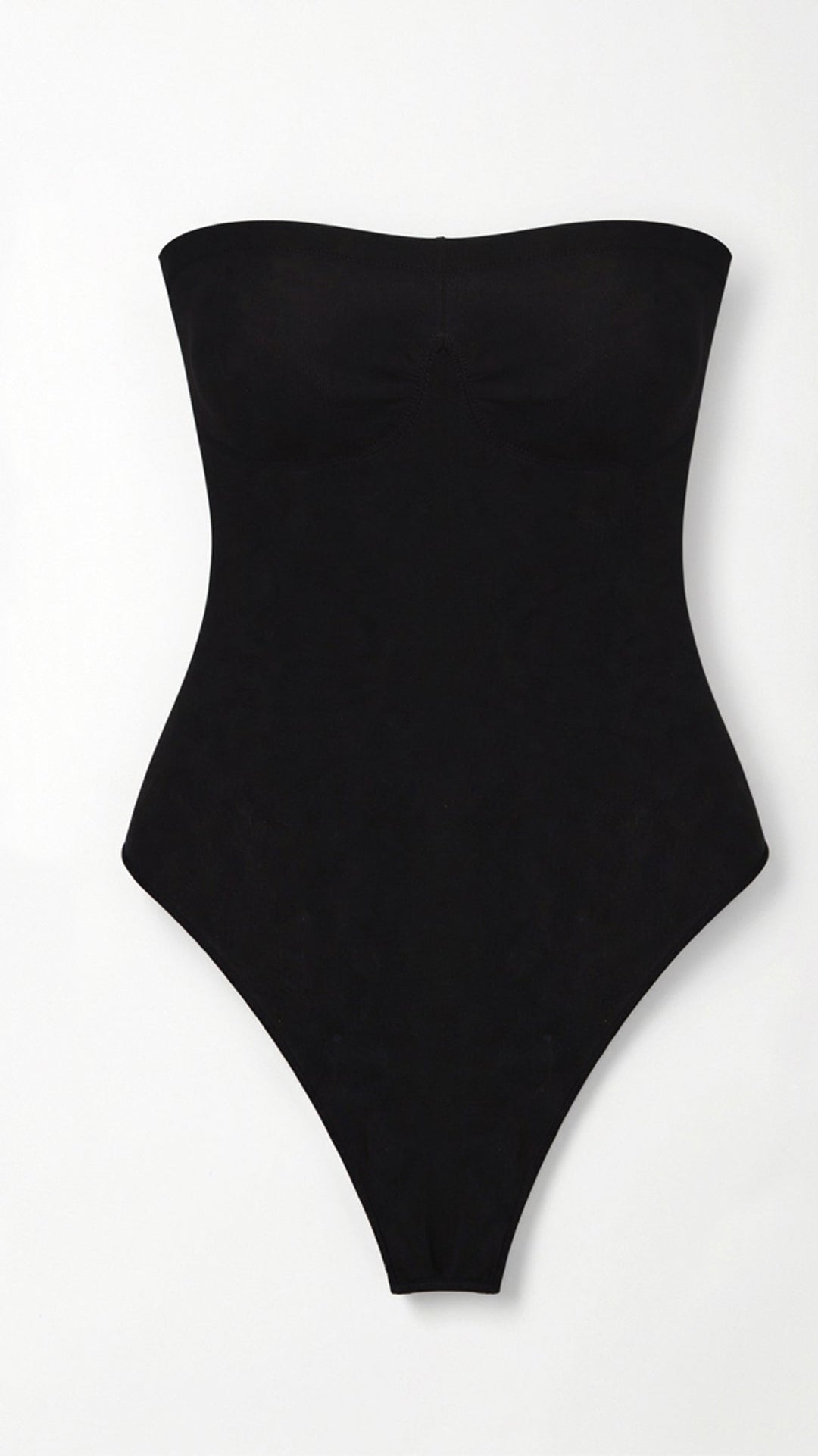 Seamless Strapless Thong Bodysuit