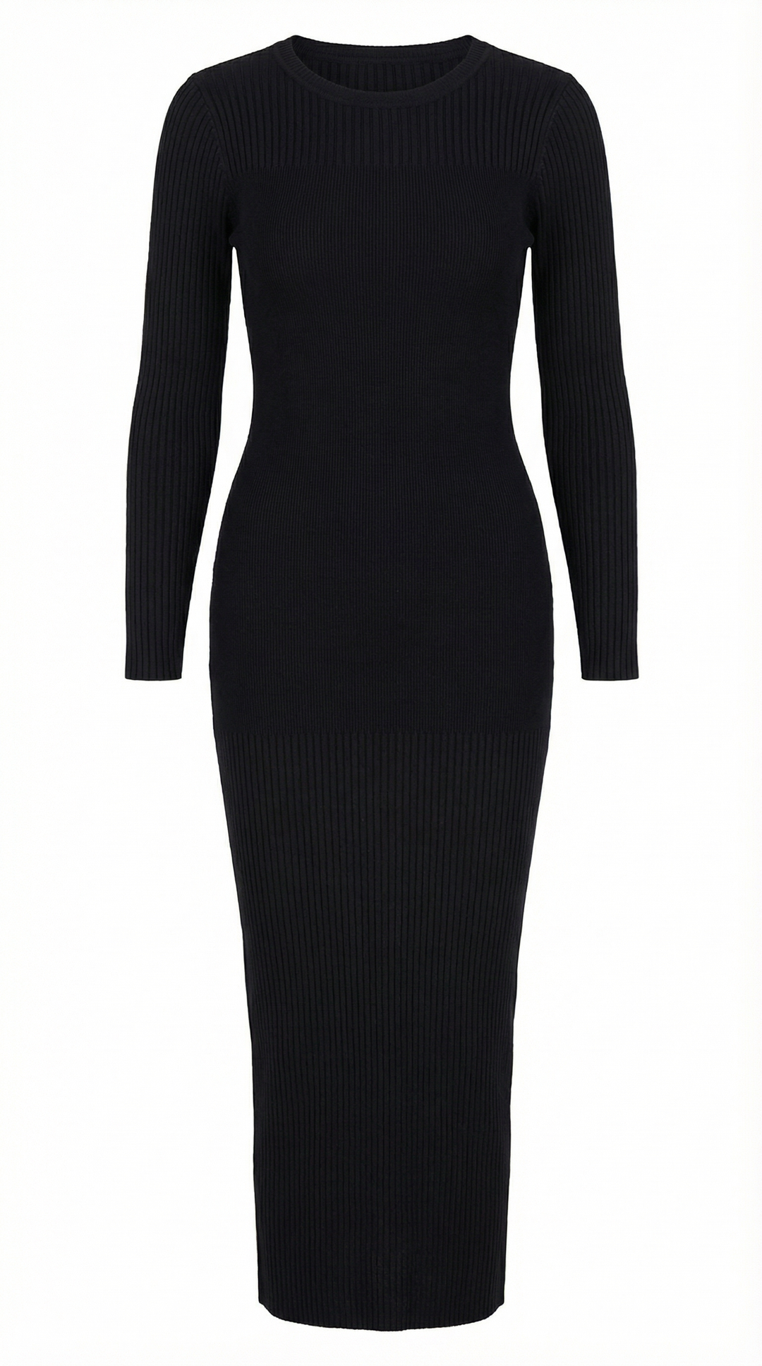 Sheila Ribbed Bodycon Midi Dress