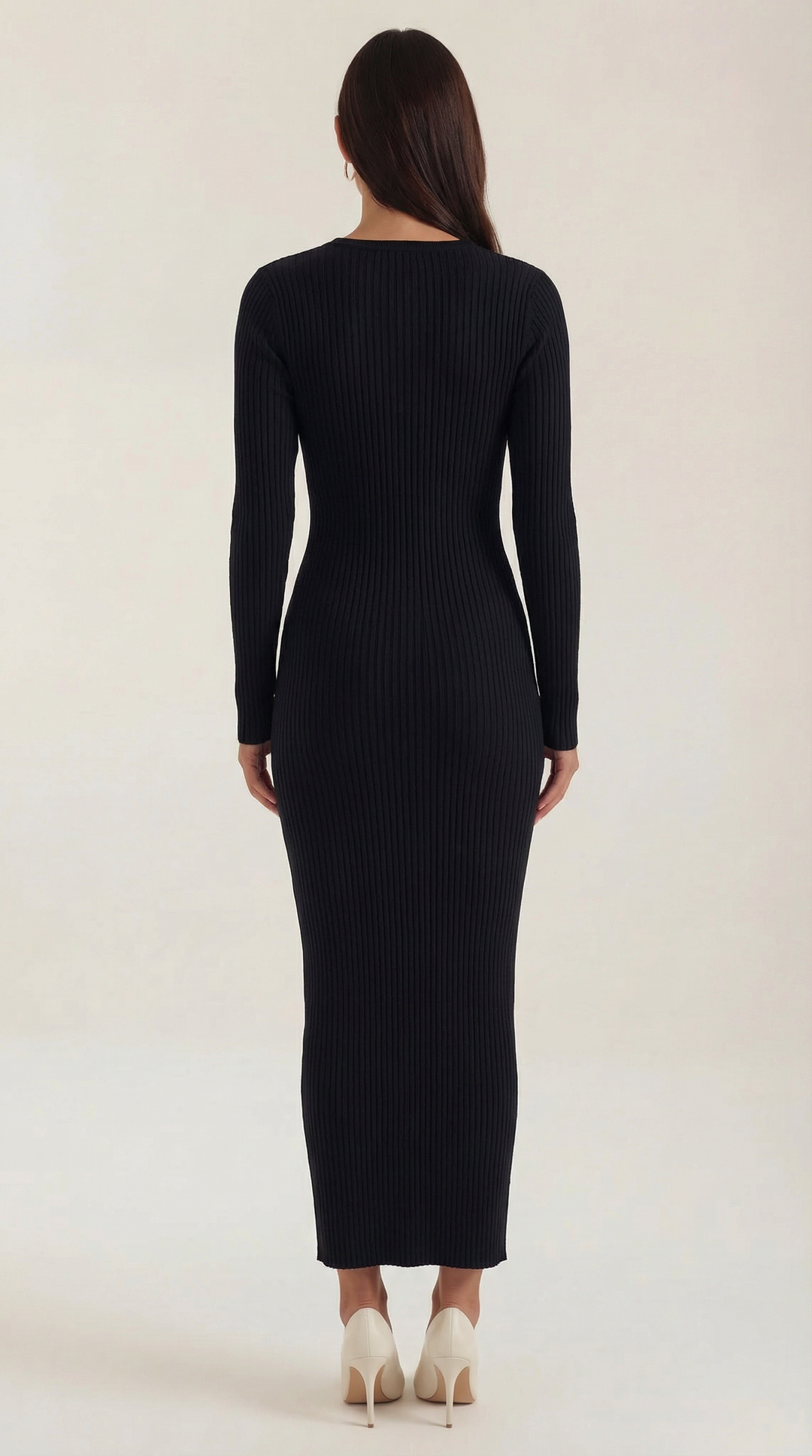 Sheila Ribbed Bodycon Midi Dress