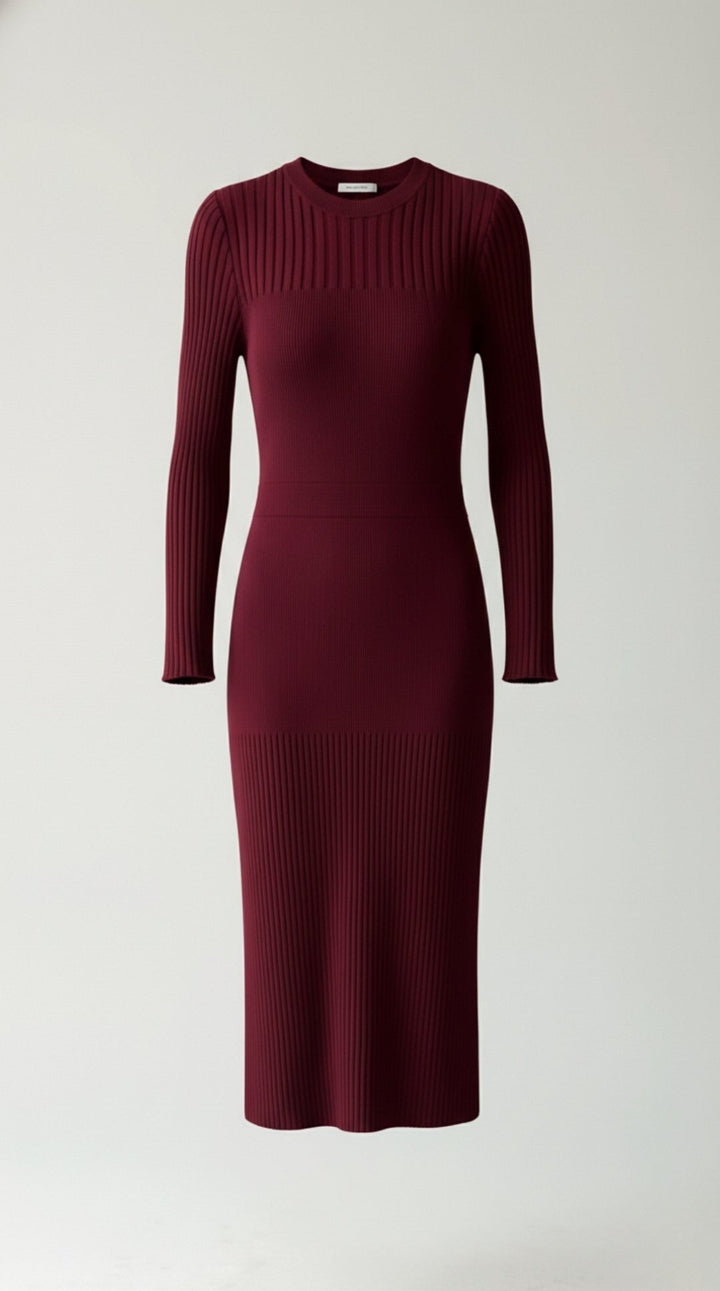 Sheila Ribbed Bodycon Midi Dress