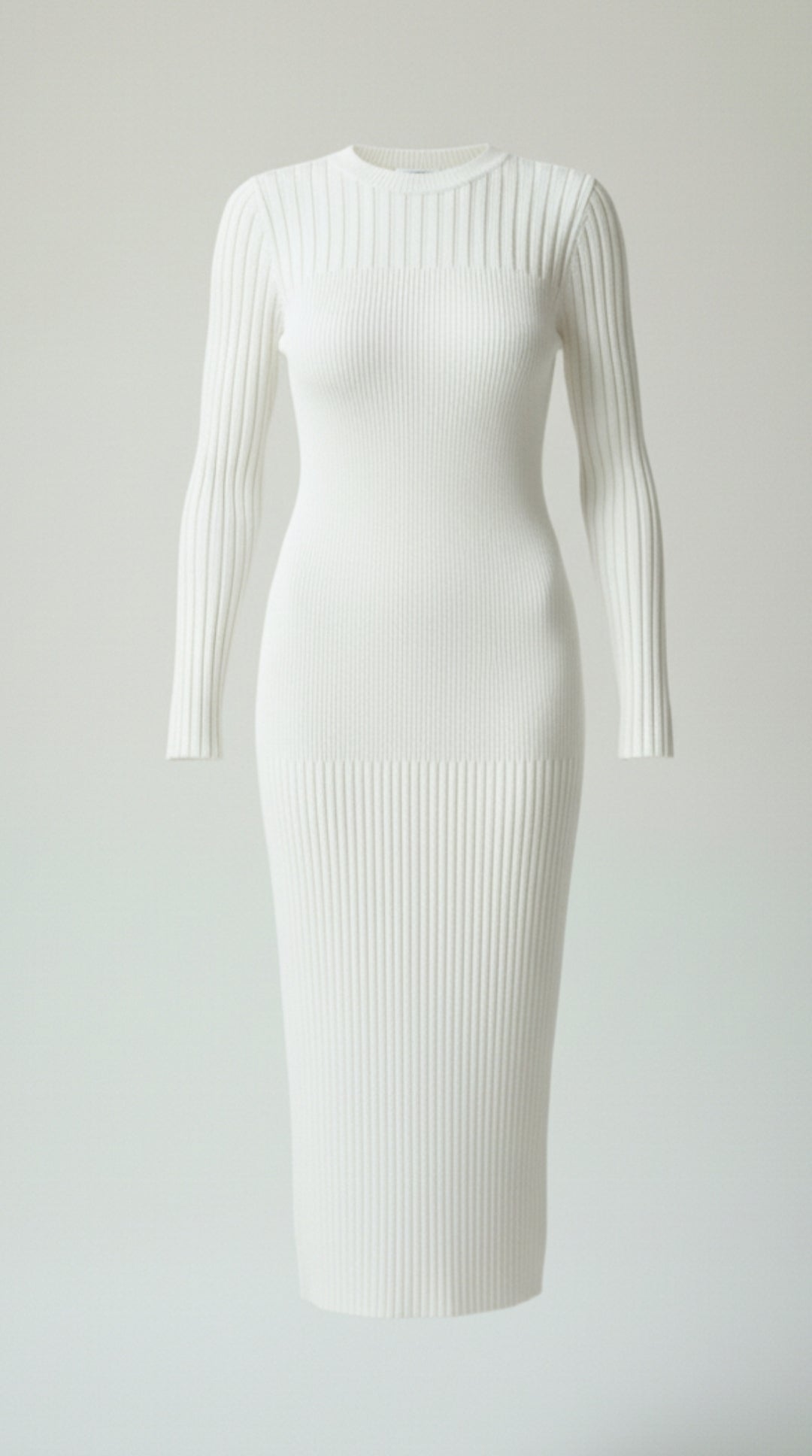 Sheila Ribbed Bodycon Midi Dress