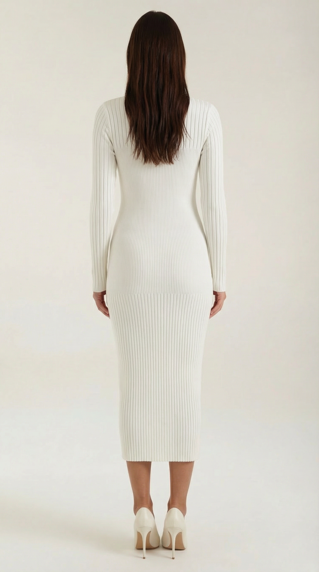 Sheila Ribbed Bodycon Midi Dress