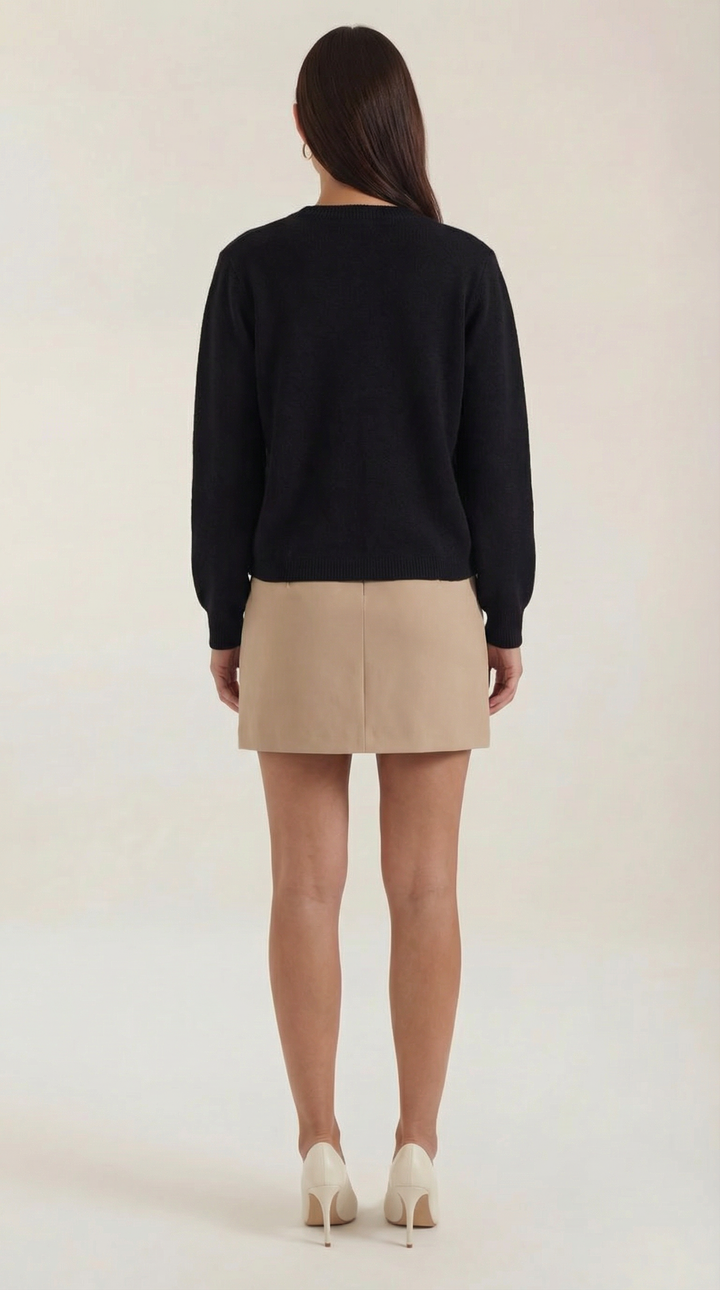 Sherry Knitted Button-Up Cardigan