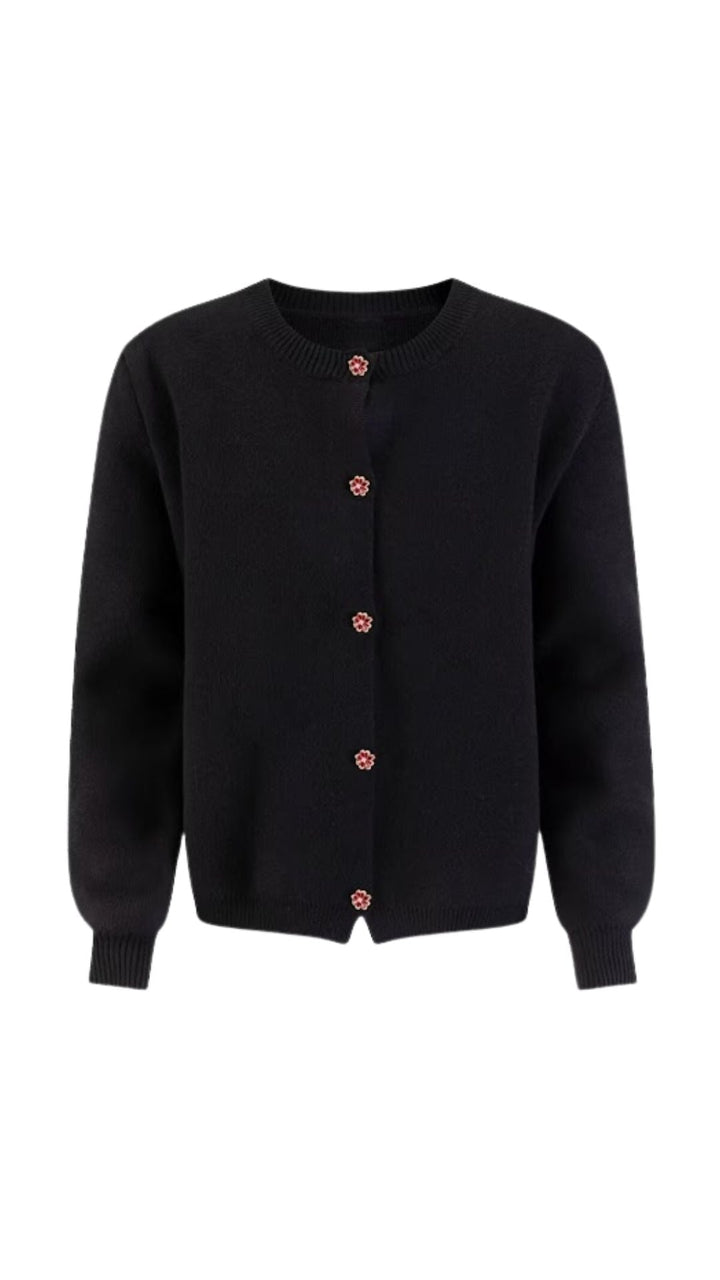 Sherry Knitted Button-Up Cardigan
