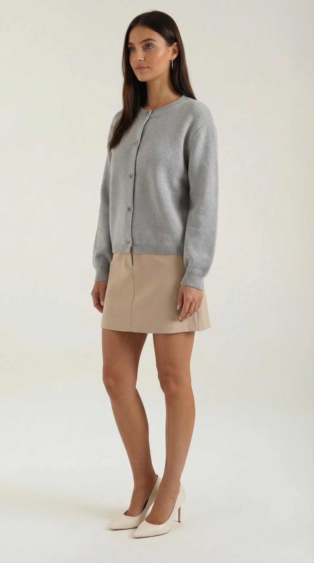 Sherry Knitted Button-Up Cardigan