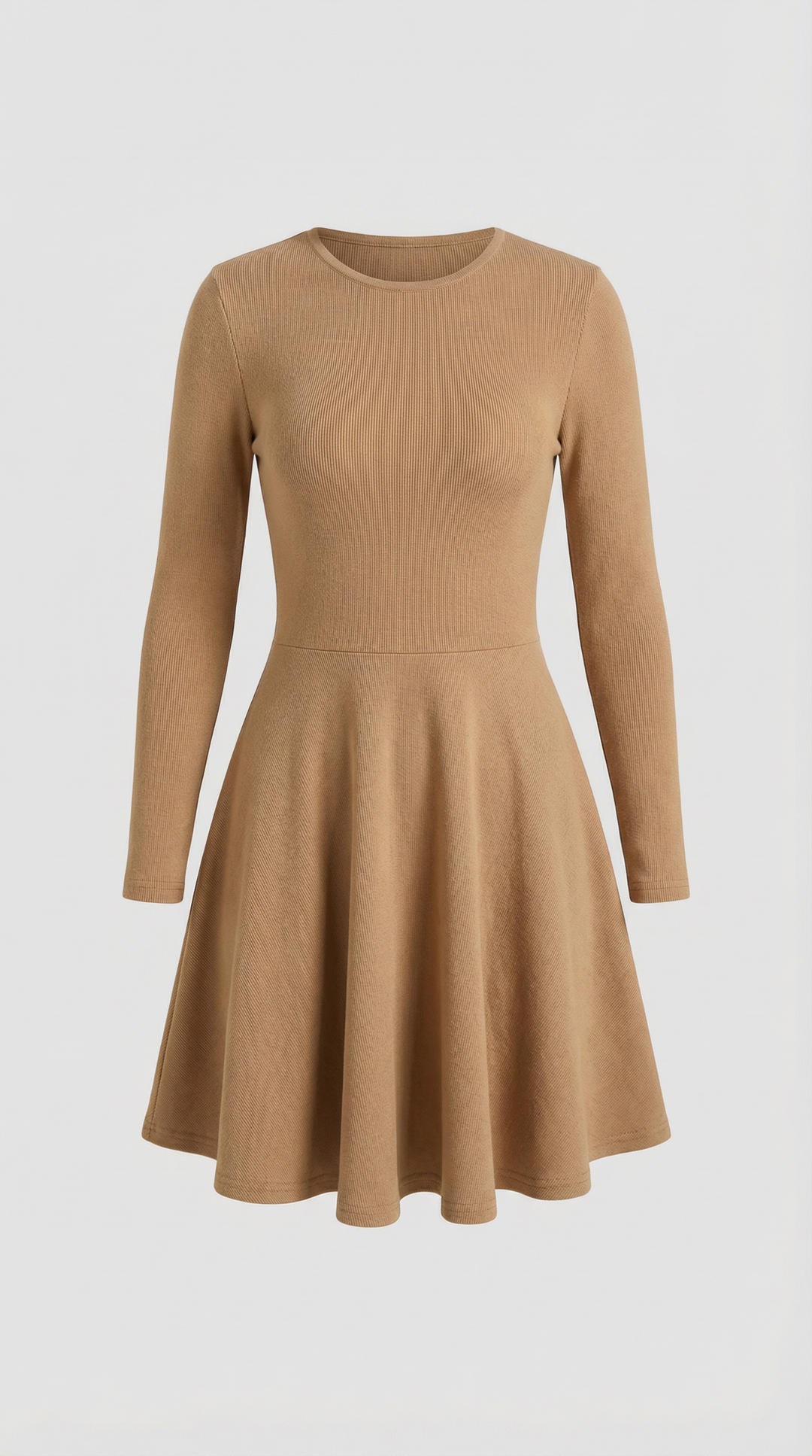 Tiffany Long Sleeve Flare Mini Dress