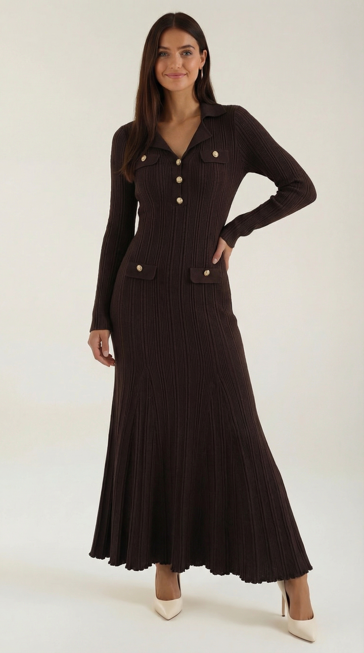 Veronica Knit Maxi Dress