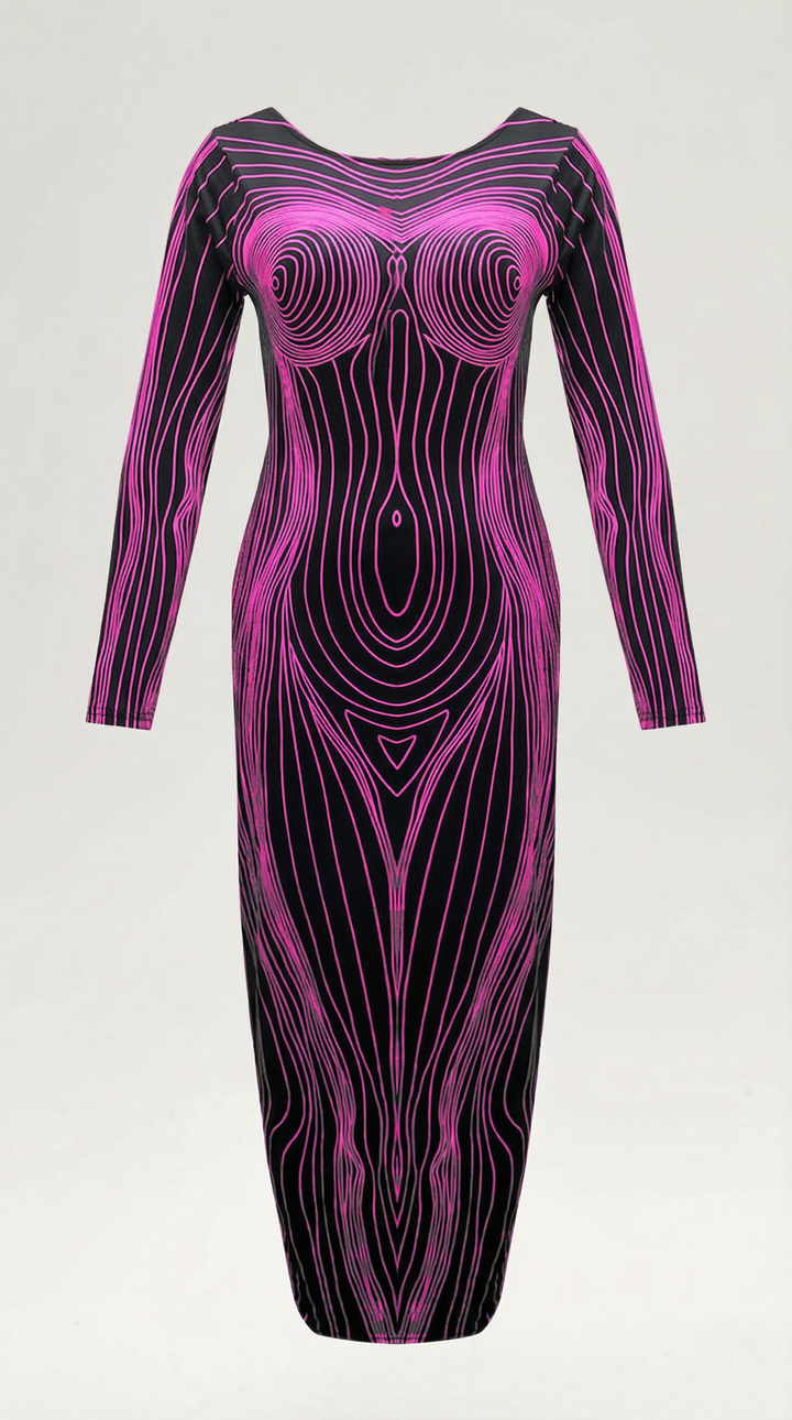 Xiomara Bodycon Maxi Dress