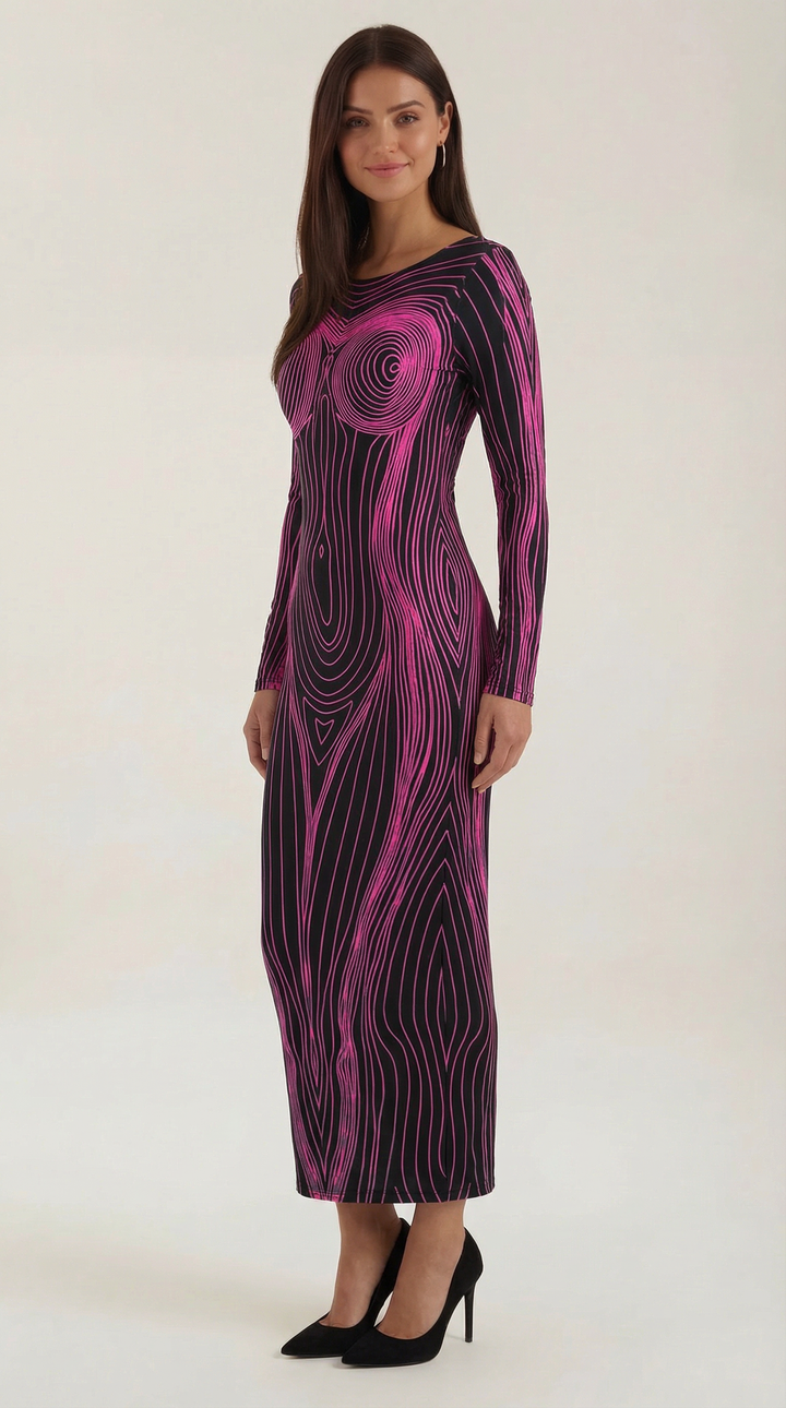 Xiomara Bodycon Maxi Dress