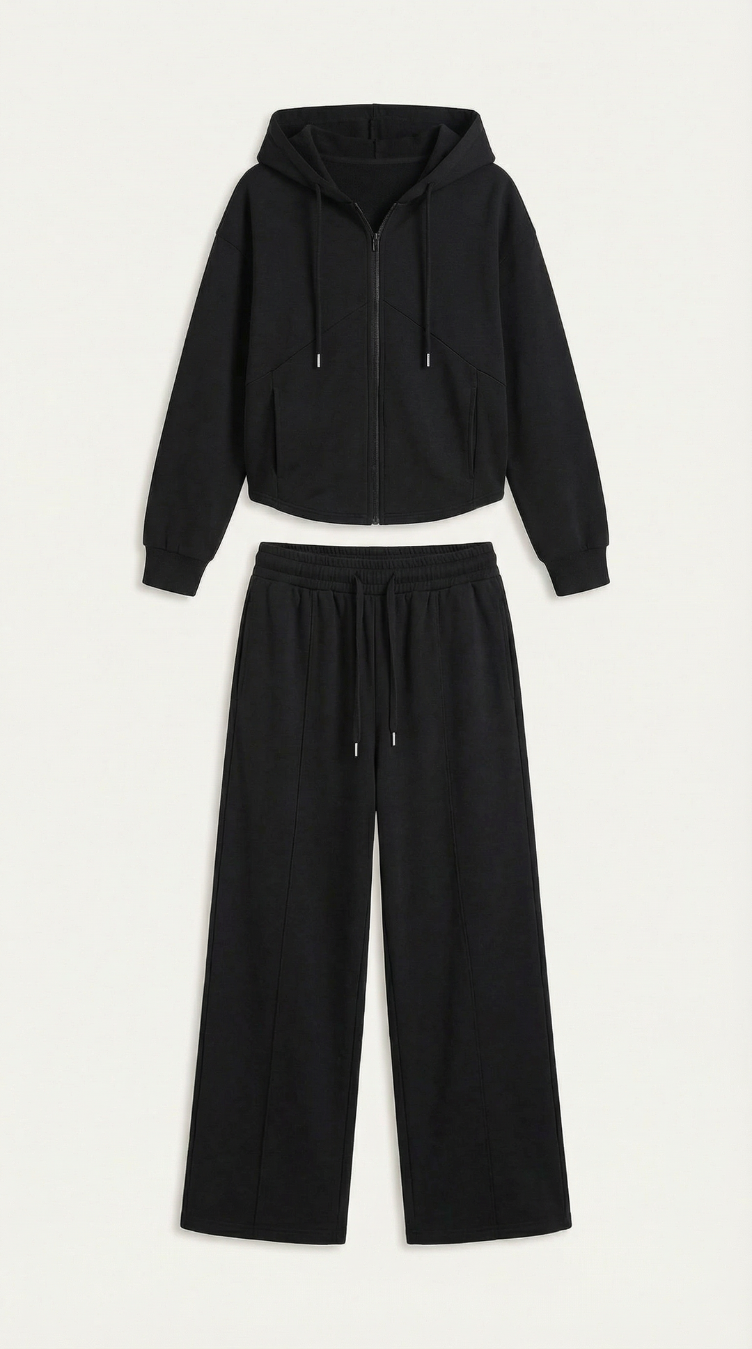Yolanda Hoodie and Wide Leg Pants Set