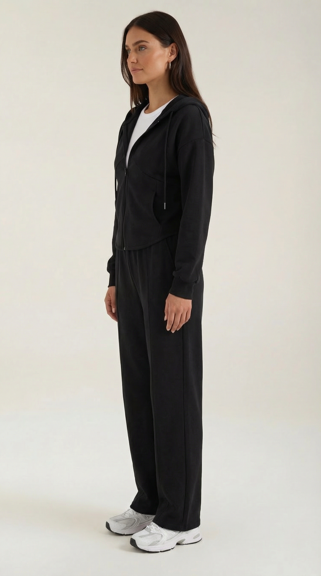 Yolanda Hoodie and Wide Leg Pants Set