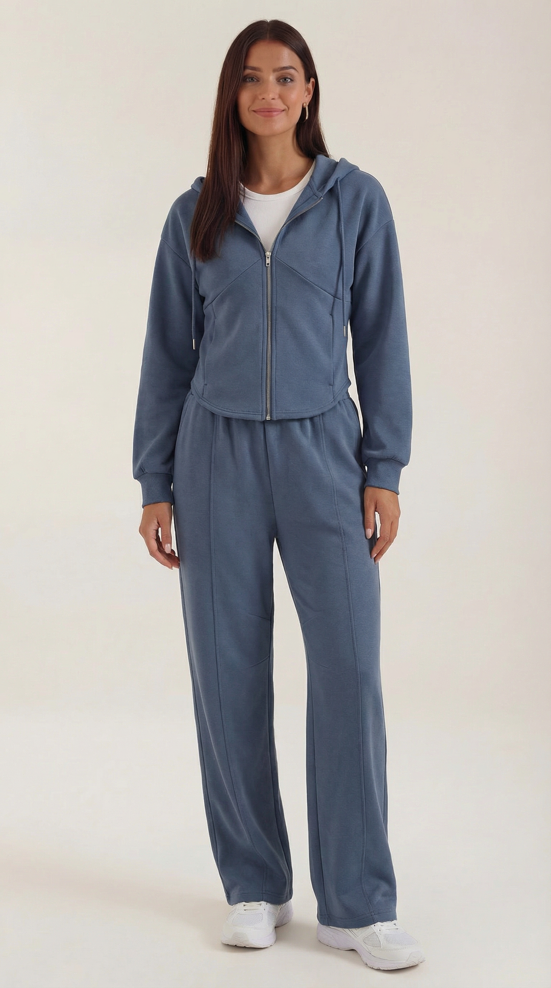 Yolanda Hoodie and Wide Leg Pants Set